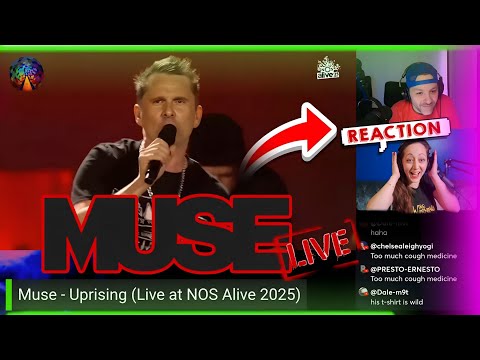 OUR FIRST TIME REACTING TO - Muse - Uprising (Live at NOS Alive 2025)