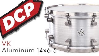 Video thumbnail for VK Drums Aluminum Snare Drum 14x6.5 by Drum Center of Portsmouth