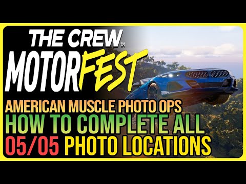 All American Muscle Photo Ops The Crew Motorfest