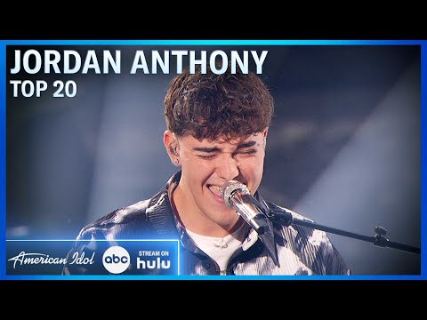 Jordan Anthony: Sings "when the party's over" by billie eilish - American Idol 2024