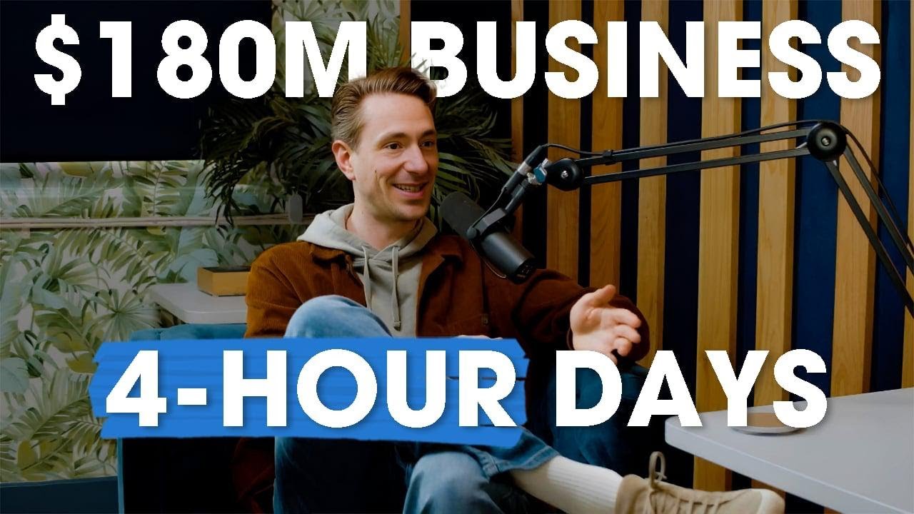 How I Built a $180M/Year Business Without Making Myself Miserable