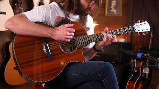 Video thumbnail for Taylor PS14ce LTD - Sinker Redwood & Macassar Ebony by Eddie's Guitars