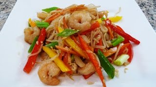 Glass Noodle Stir Fry, easy Chinese Recipe