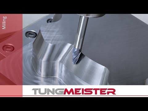 Barrel-shaped milling heads for 3D profiling in 5-axis machines / TungMeister
