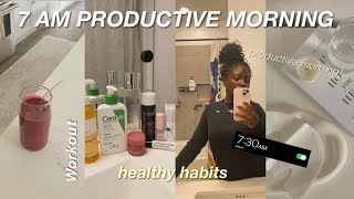7am diaries: motivation to wake up early + my productive routine *winter arc era*