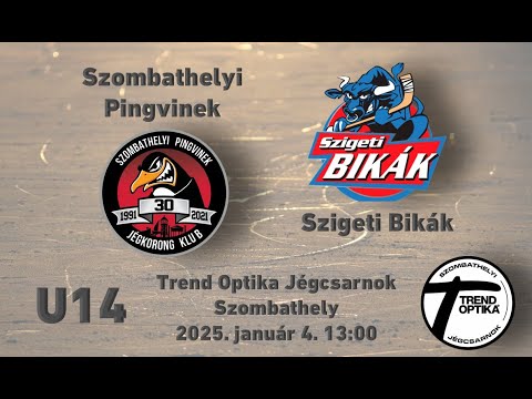 U14 Szombathelyi Pingvinek - Szigeti Bikák