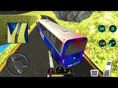 Police Uphill Offroad Bus Driving Simulator Bus Games 2021 | Police Bus Games – Android Gameplay