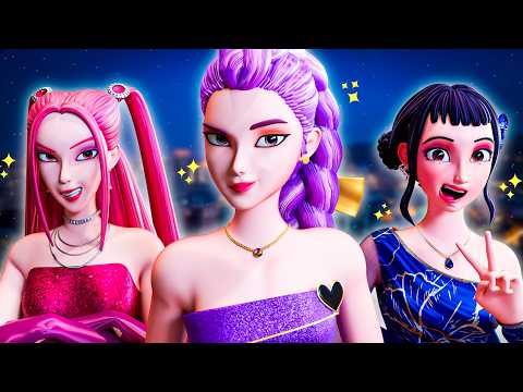 RUMI, MIRA & ZOEY GLOW UP! KPop Demon Hunters Animation