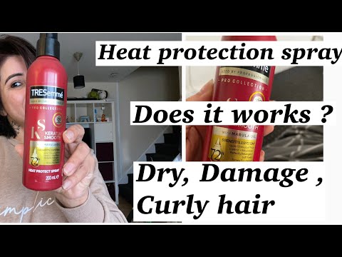 TRESemne Keratin Smooth Heat Protection Spray for dry...