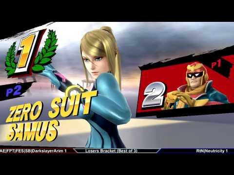 Gwinnett Brawl 41 Smash 4 Singles DarkslayerArim (Captain Falcon, Ganondorf) vs Neutricity (ZSS)