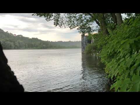Rope Swing; Pittsburgh, PA with Lightning Strike!