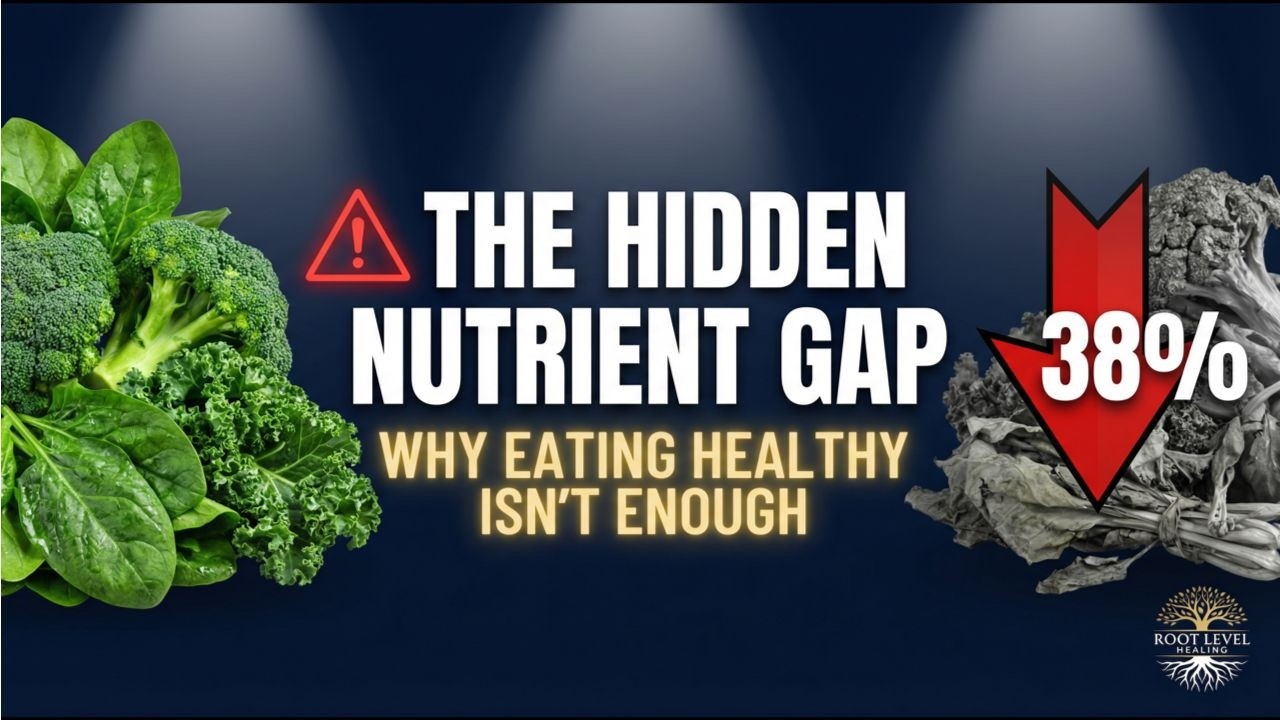 The Hidden Nutrient Gap: Why Healthy Eaters STILL Need Greens Supplementation Video
