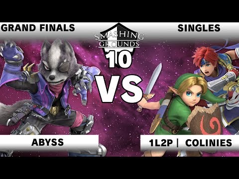 Smashing Grounds 10 - Abyss (Wolf) Vs. 1L2P | Colinies (Roy, Young Link) - Grand Finals - SSBU