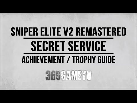 Sniper Elite V2 Remastered Secret Service Achievement / Trophy Guide (Kill the guards undetected)