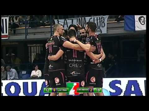 Superlega A1: Highlights. Quarti gara 2. Latina - Civitanova 0-3