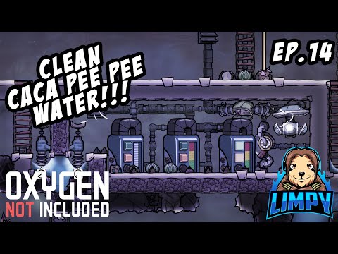 Ep 14 - Building a Water Treatment Plant - Oxygen Not Included Gameplay Guide/Tutorial