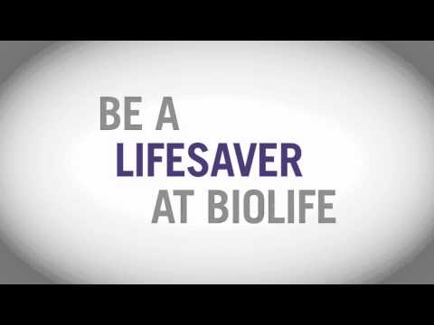 Biolife Plasma Services Lifesaver