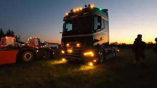 Oranžové LED moduly denního svícení pro DAF XG, XG+ a XF 2021-