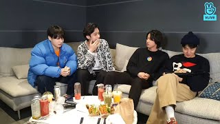 Download lagu [ENG SUB] BTS VLIVE | V, JUNGKOOK, JIN & J-HOPE VLIVE 2022 mp3