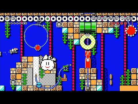 Bones' Bay by とりへいき ~ SUPER MARIO MAKER ~ NO COMMENTARY 1bd