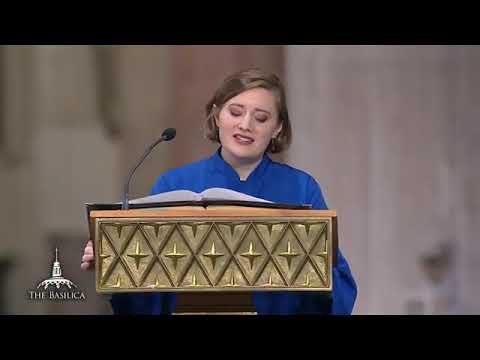 IN THE SIGHT OF THE ANGELS  PS 138  CHOIR OF THE BASILLICA    SUN  6 2  2021