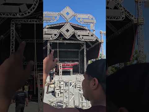 BASTIDORES E MONTAGEM DO RUBI A NAVE DO SOM EM GUIMARÃES-MA