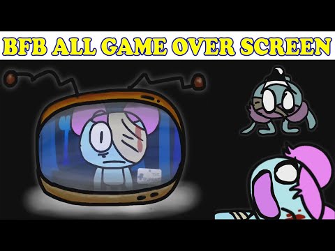 All Game Over Screen in FNF Vs Battle For A Friday Night Disaster | Pibby x FNF Mod