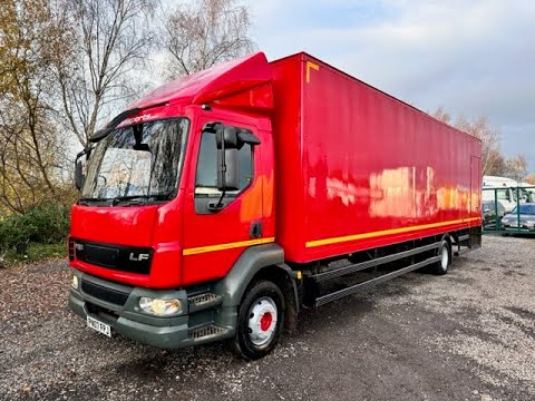PN07 FPJ - DAF LF55 180 Day Cab Box Van | Law Truck Centre UK
