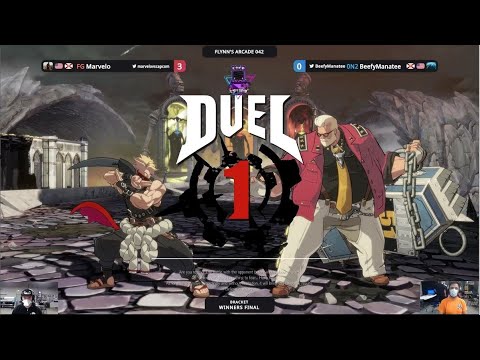 Flynn's Arcade 042 Winners Finals - Marvelo (Chip) Vs. Beefy Manatee (Goldlewis) Guilty Gear Strive