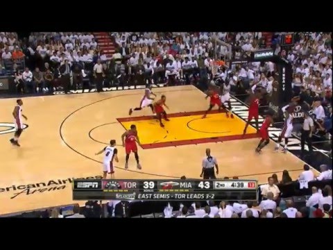 Josh Richardson's SICK slam over Bismack Biyombo!! (Game 6)