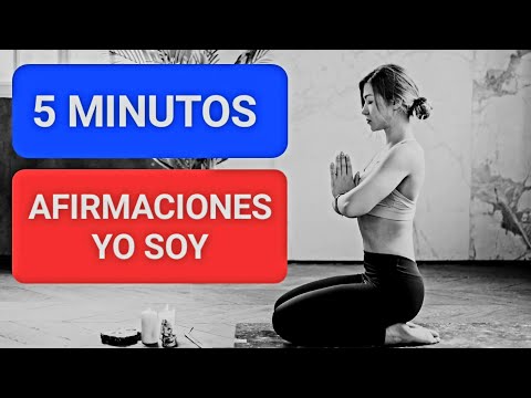🙏¡5 Minutos para Cambiar tu Vida! 🧡Afirmaciones Positivas para una Meditación Guiada