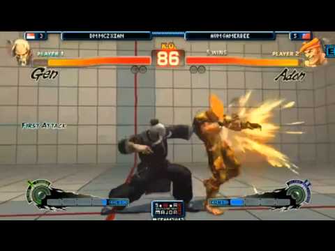 South East Asia Major 2013 Super Street Fighter 4：Arcade Edition FINAL Xian  vs Gamerbee p2