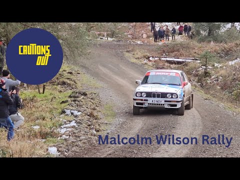 Malcolm Wilson Rally BMW Power slide