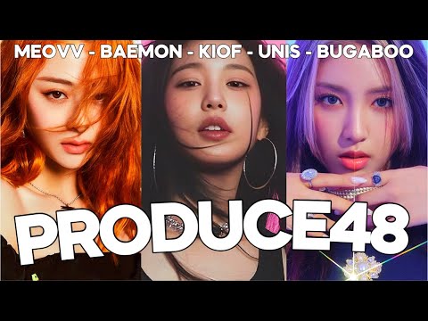 produce48: where are they now? (ive, lesserafim, squid game...)