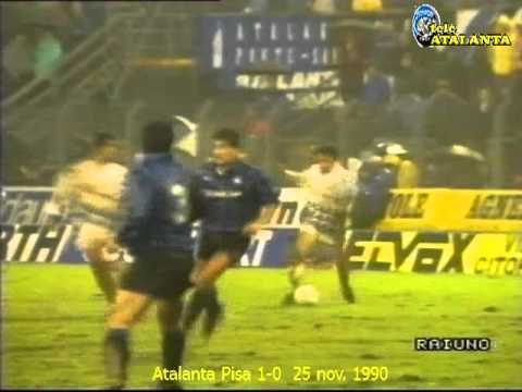 1990 91 10 Atalanta Pisa 1 0  25 nov  1990 Evair