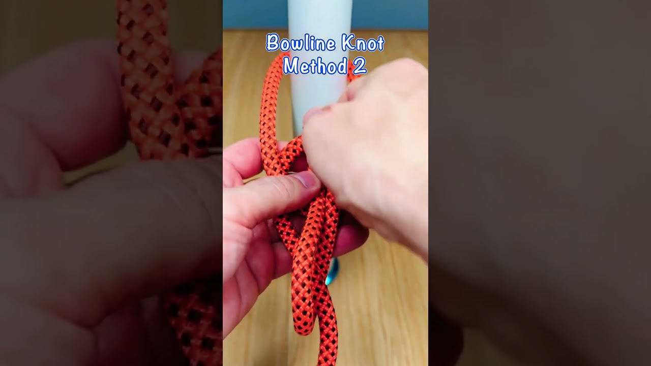 一生使えるロープワーク｜もやい結び（Bowline Knot）Method 2