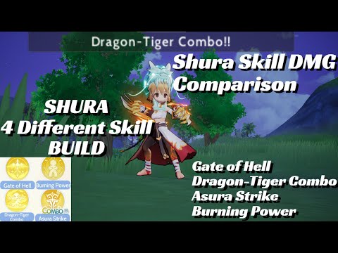 Ragnarok Origin Global - Shura Build 4 Different Skill Build/Damage Comparison