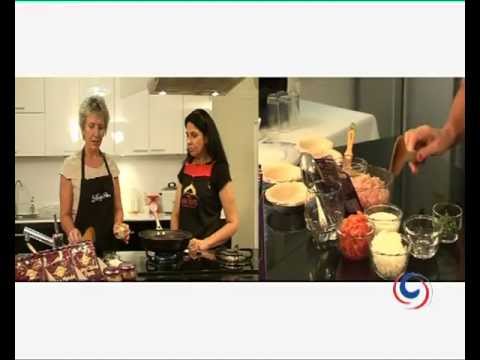 Mrs Balbir cooks with Lady Pie