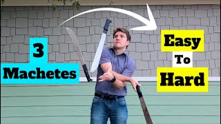 3 KNIVES JUGGLING TRICKS