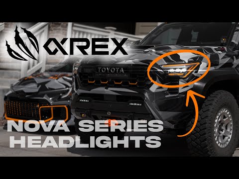 4th Gen Toyota Tacoma Headlight Install | Alpharex Nova Series Lights