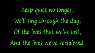 Rise Against - Prayer Of The Refugee (Lyrics) HD