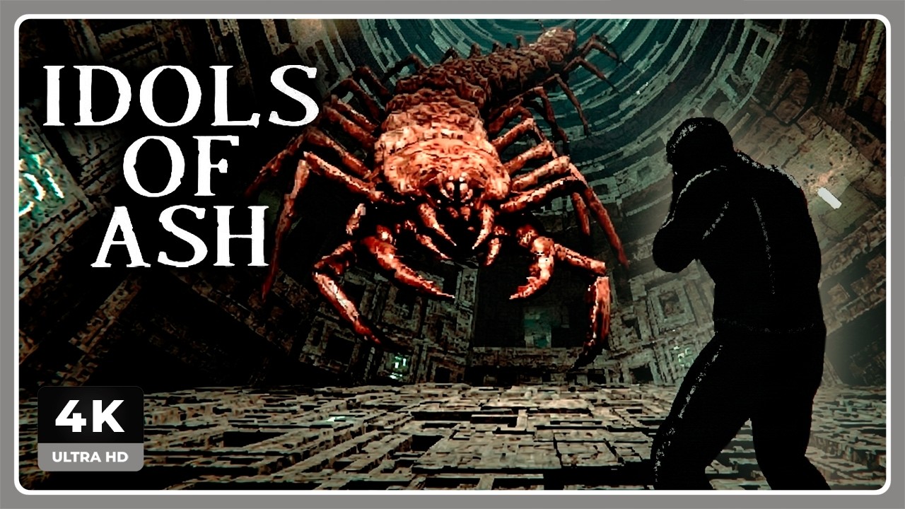 PERSEGUIDO POR UN CIEMPIÉS GIGANTE | IDOLS OF ASH Gameplay Español