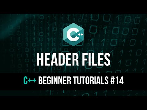Header Files - C++ Tutorial For Beginners #14