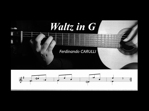 Waltz in G - Ferdinando CARULLI