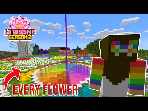 EPIC Flower Builds in Minecraft 1.20! Lotus SMP S2