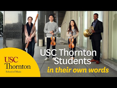 USC Thornton Students: In Their Own Words