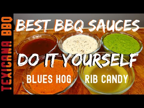 Best BBQ SAUCES - Do it YourSelf Blues Hog - Rib Candy...