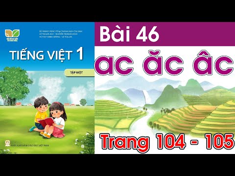 Tiếng việt lớp 1 kết nối tri thức bài 46