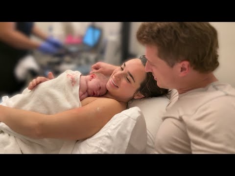 my *realistic* unmedicated birth vlog