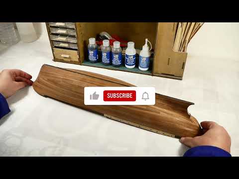 CASCO 020- Como colocar el segundo forro del casco 2. ENDURANCE - Modelismo naval - Artesanía